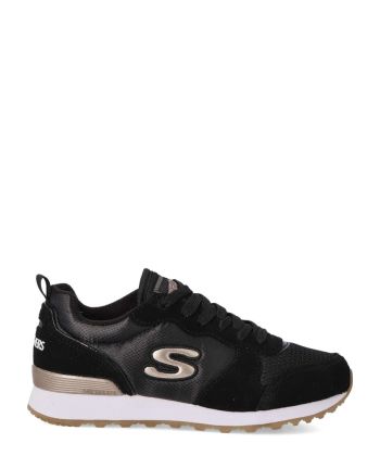 SKECHERS Deportivo casual cómodo mujer SKE 111 NEGRO