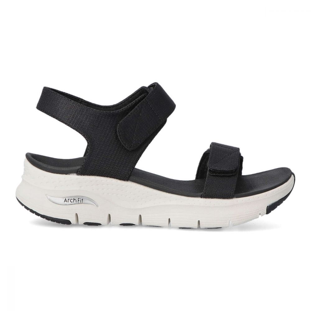 SKECHERS Sandalia deportiva cómoda mujer SKE 119247 NEGRO