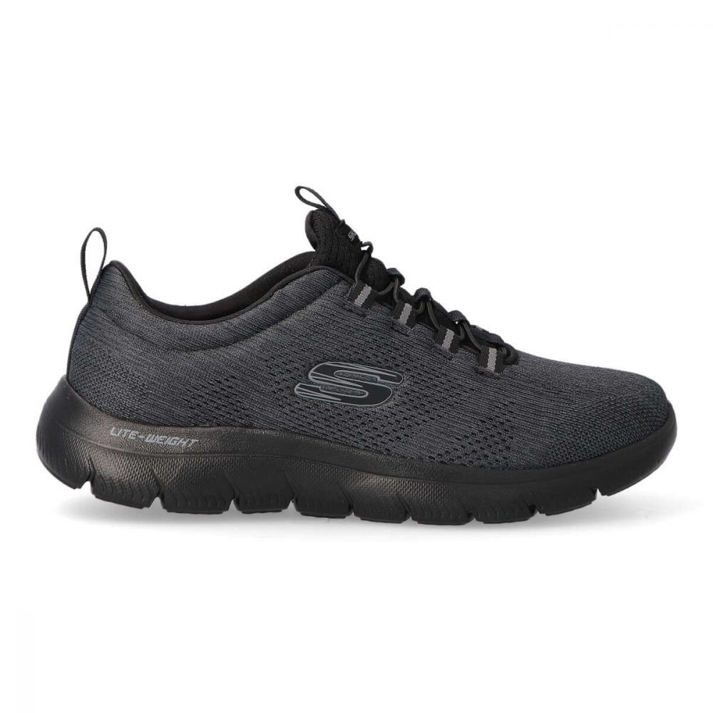 SKECHERS Zapatilla deportiva cómoda hombre SKE 232186 NEGRO