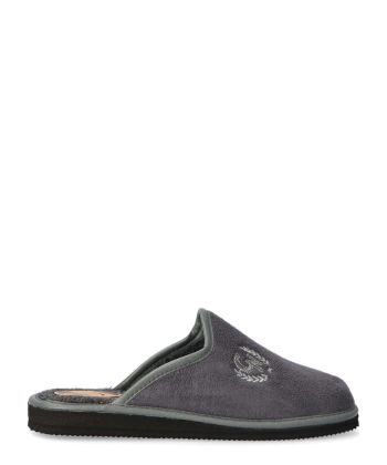 VVNN Zapatilla de casa cómoda hombre NAT 344 GRIS