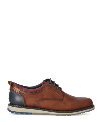 PIKOLINOS Zapato oxford cómodo Berna PIK M8J-4183 CUERO