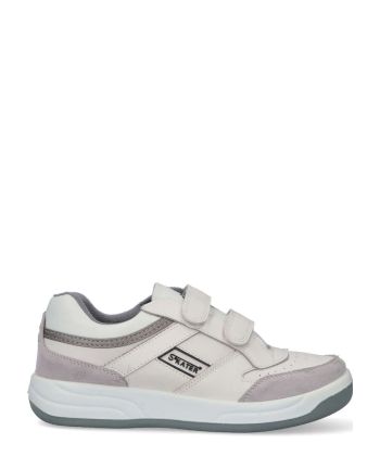 SKATER Deportivo casual velcro hombre SKT FD219 BLANCO