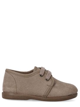 PEKES Zapato cómodo blucher BAT 12550 TAUPE