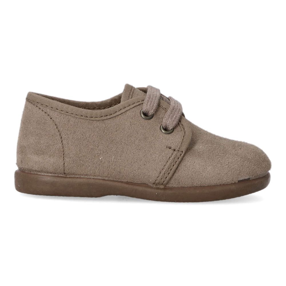 PEKES Zapato cómodo blucher BAT 12550 TAUPE