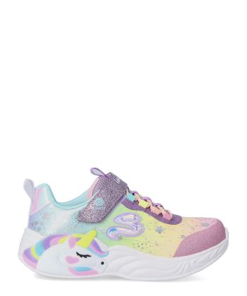 SKECHERS Deportivo luces Unicorn Dreams SKE 302311L LILA