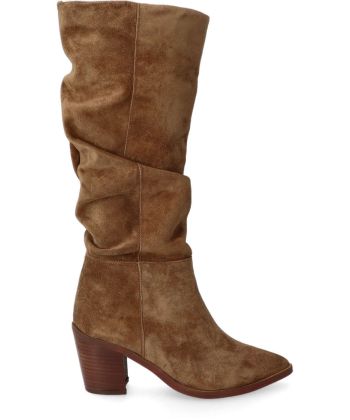 ALPE Bota alta campera Alina ALP 2573 CUERO