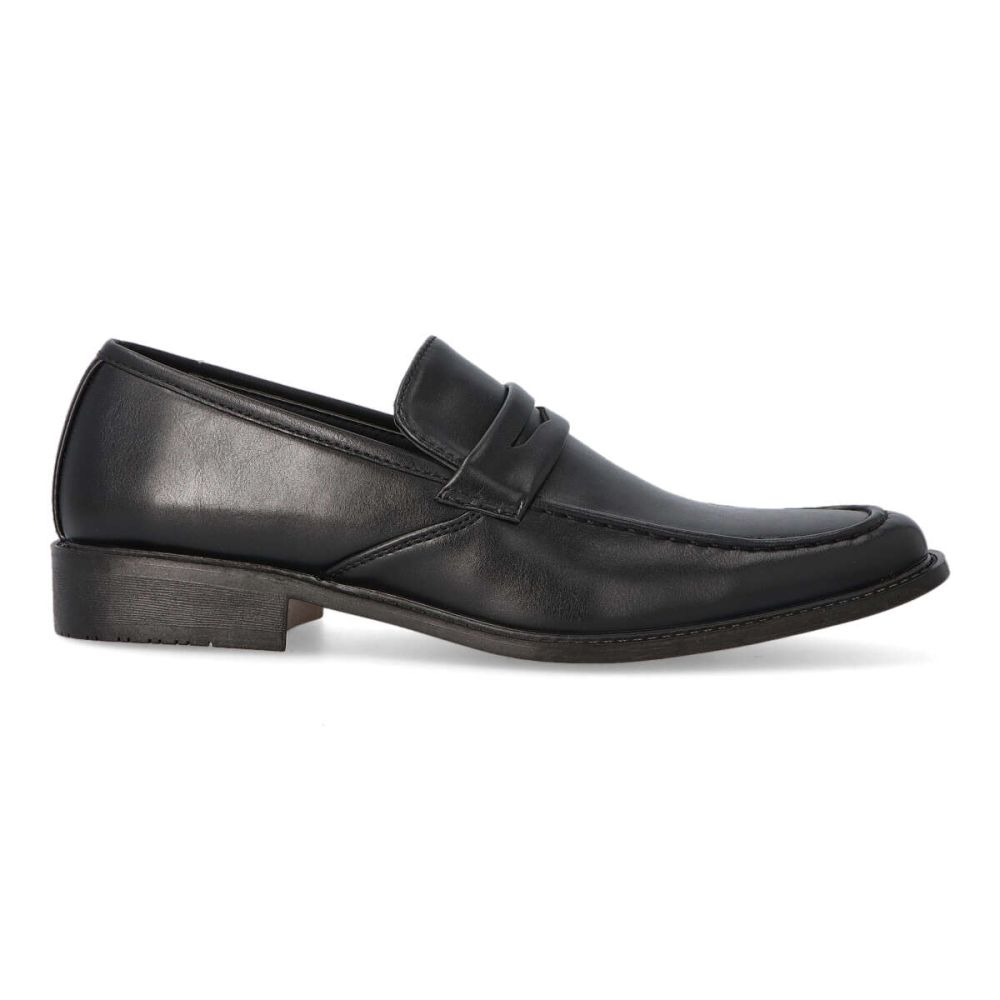 VVNN Zapato mocasín de vestir BOL C1102 NEGRO