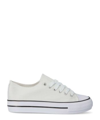 VVNN Zapatilla sneakers lona BOL BYH72 BLANCO