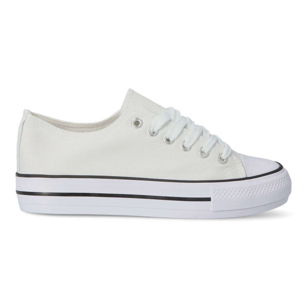 VVNN Zapatilla sneakers lona BOL BYH72 BLANCO