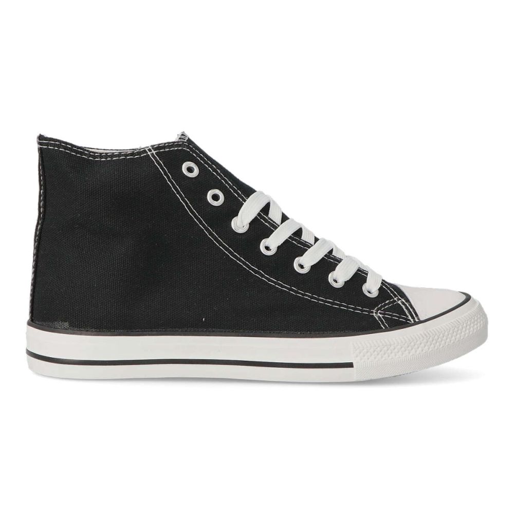 VVNN Bota sneakers casual hombre BOL HB0357 NEGRO