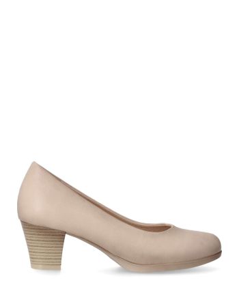 VVNN Zapato salón tacón mujer VYD 23-13 BEIGE