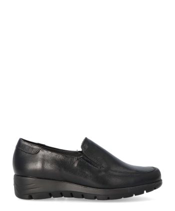 PITILLOS Mocasín piel cómodo mujer PIT 107 NEGRO