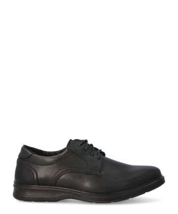 VVNN Zapato blucher clásico hombre BOL LJ4004 NEGRO