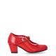 PEKES Zapato flamenca rojo feria