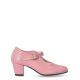 PEKES Zapato flamenca rosa niña