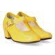 PEKES Zapato flamenca amarillo feria