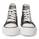 BREAK&WALK Sneakers glitter negro doble piso 