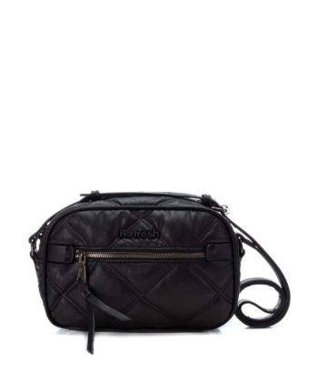 REFRESH Bolso bandoleran negro mujer