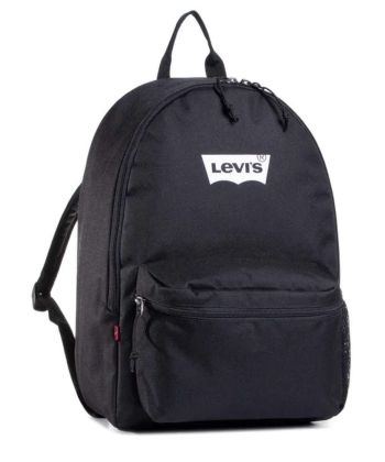 LEVIS Mochila colegial cómoda negra