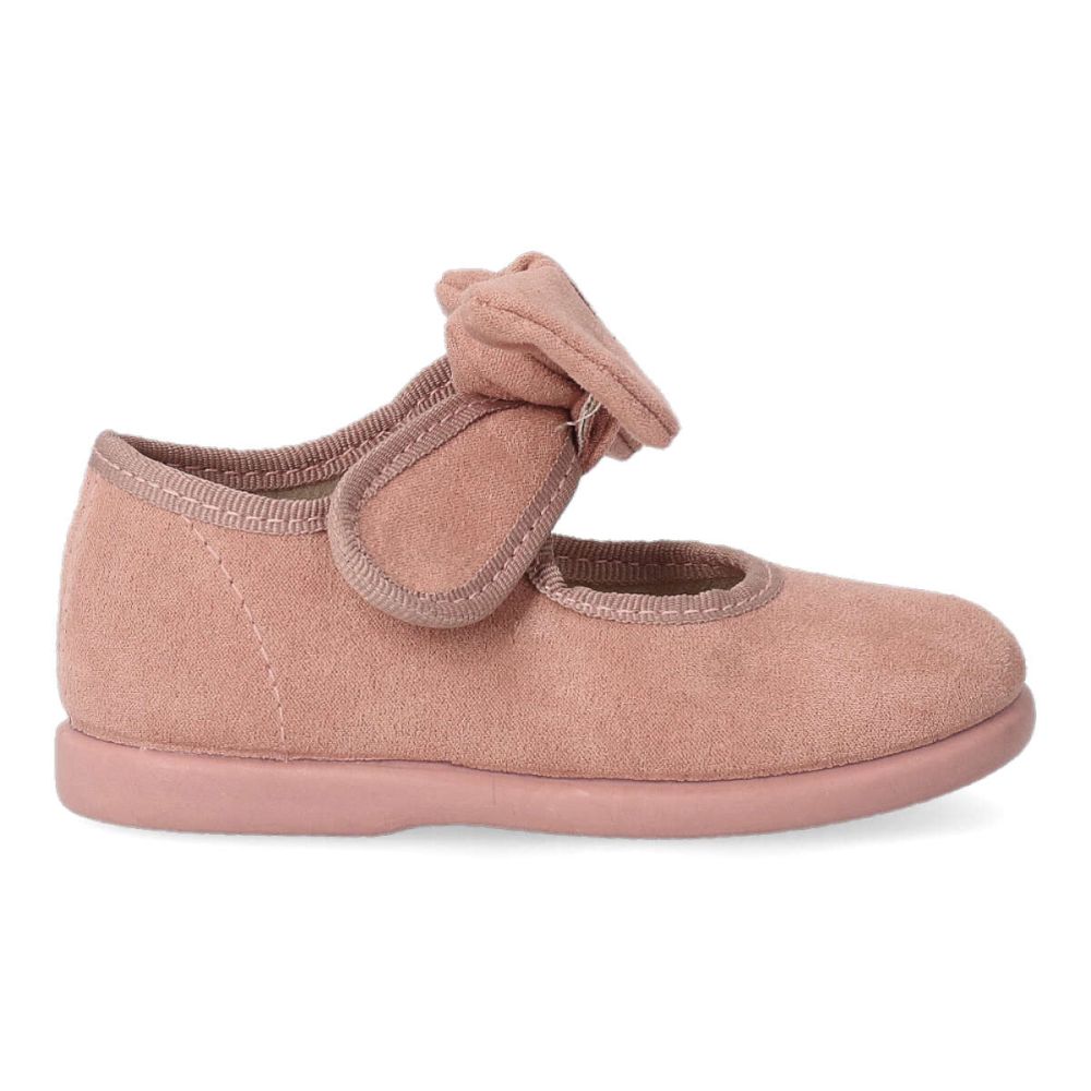 PEKES Zapato bailarina velcro lazo niña