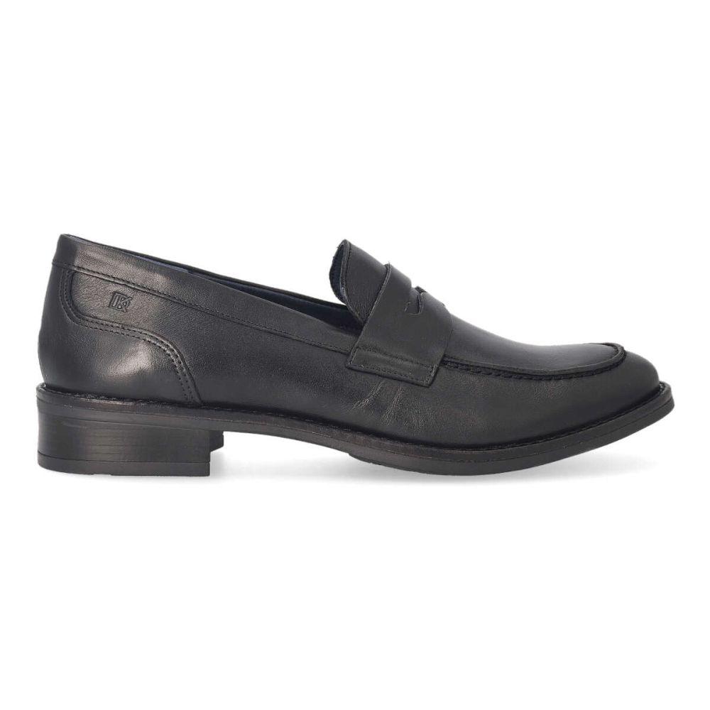 DORKING Zapato mocasín negro piel Harvard