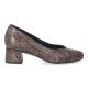 D`CHICAS Zapato salón piel taupe mujer