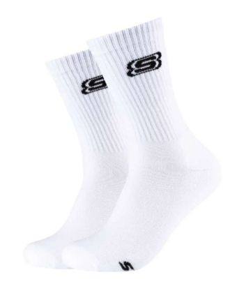 SKECHERS Calcetines largos deportivo blanco