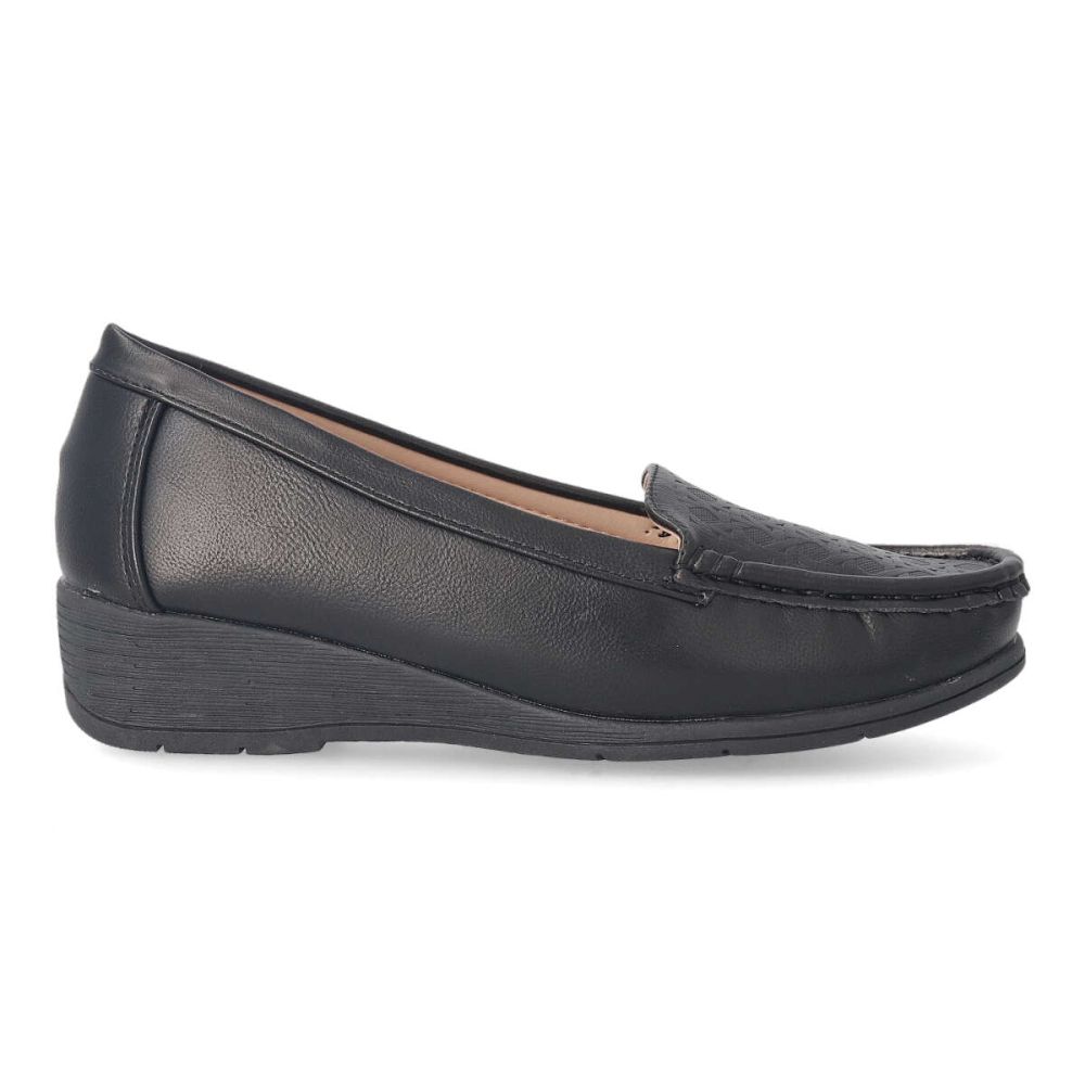 VVNN Zapato mocasín cuña mujer