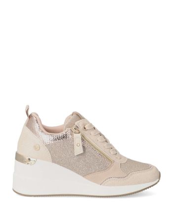 XTI Zapato urbano casual cuña mujer