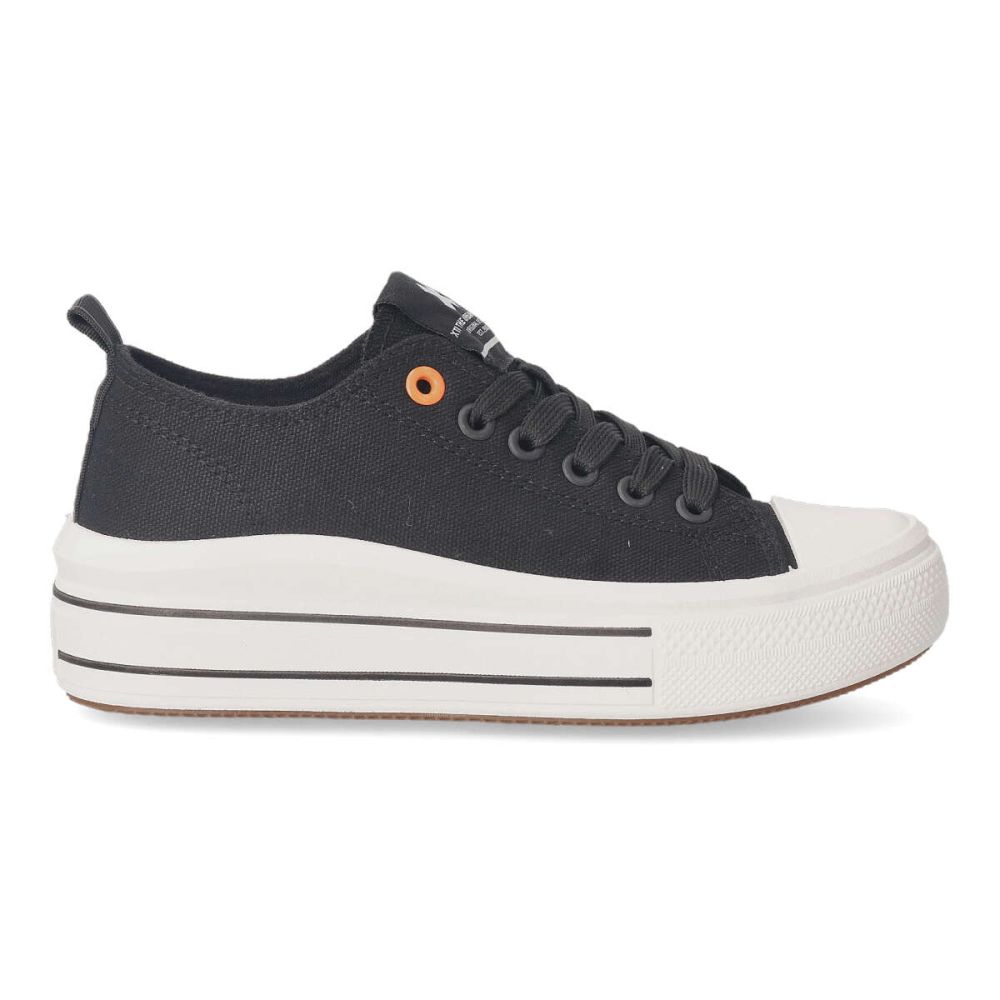 XTI Zapatilla lona casual cordones