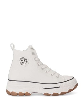 REFRESH Bota sneakers casual lona mujer