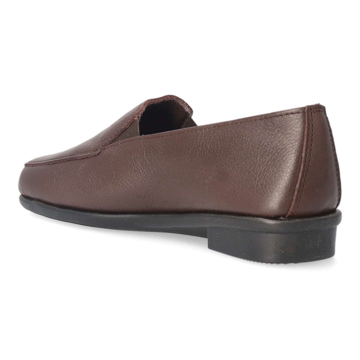 Zapato Confort y Piel con cordón y cremallera 3582 SUAVE Negro