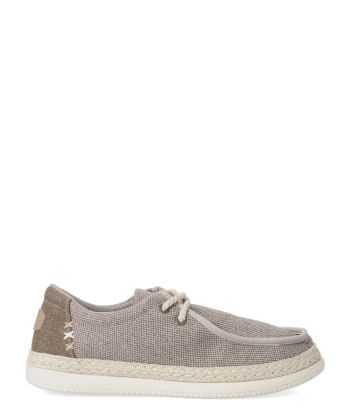 VVNN Wallabee casual lona cuerda