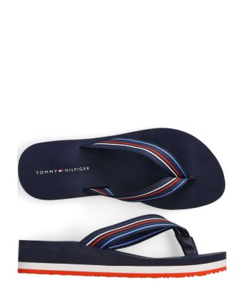 TOMMY HILFIGER Sandalia playa cuña Wedge Stripes