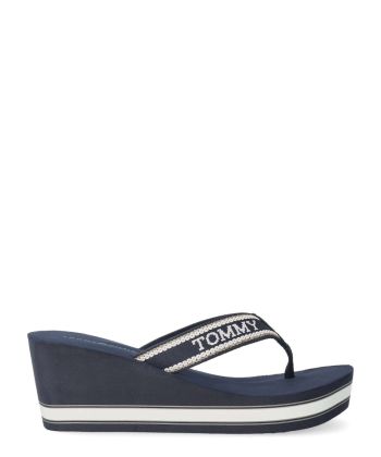 TOMMY HILFIGER Sandalia playa cuña Wedge mujer