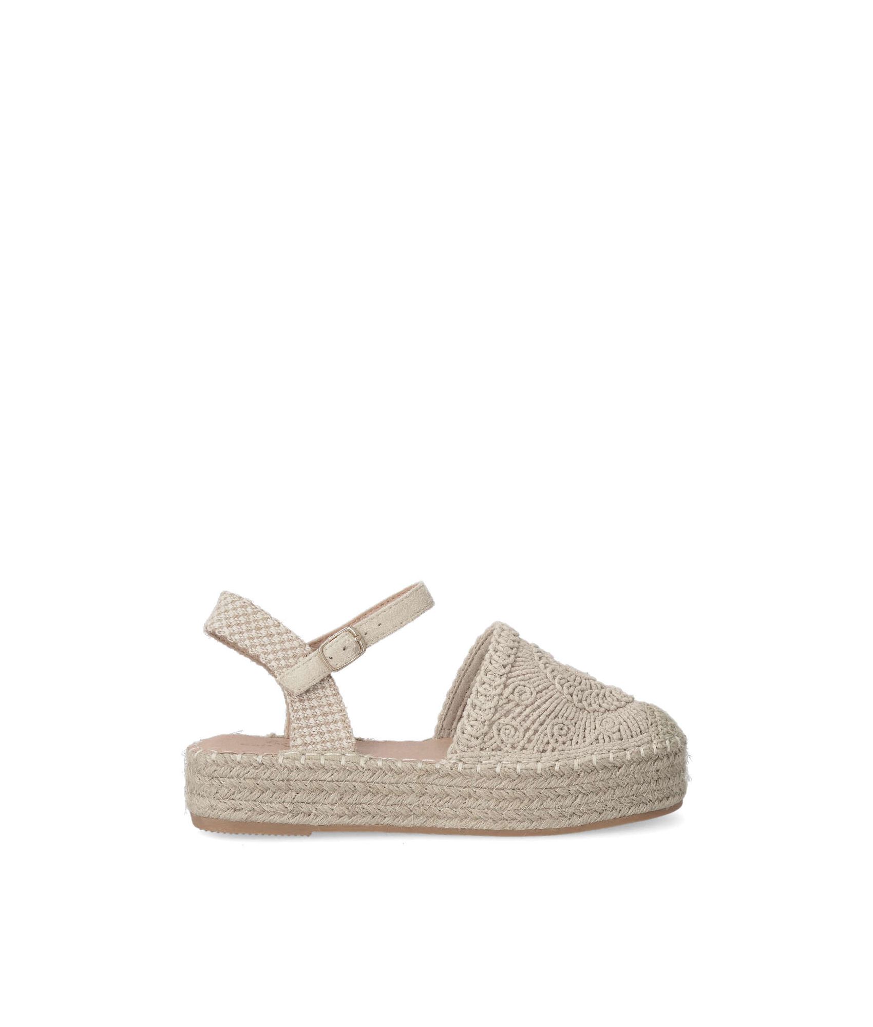 Sandalias Romanas De Mujer LA VIDA ROSA Alpargata De Yute Mujer