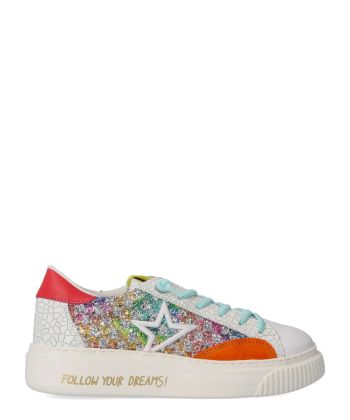 CETTI Sneakers urbana glitter multicolor