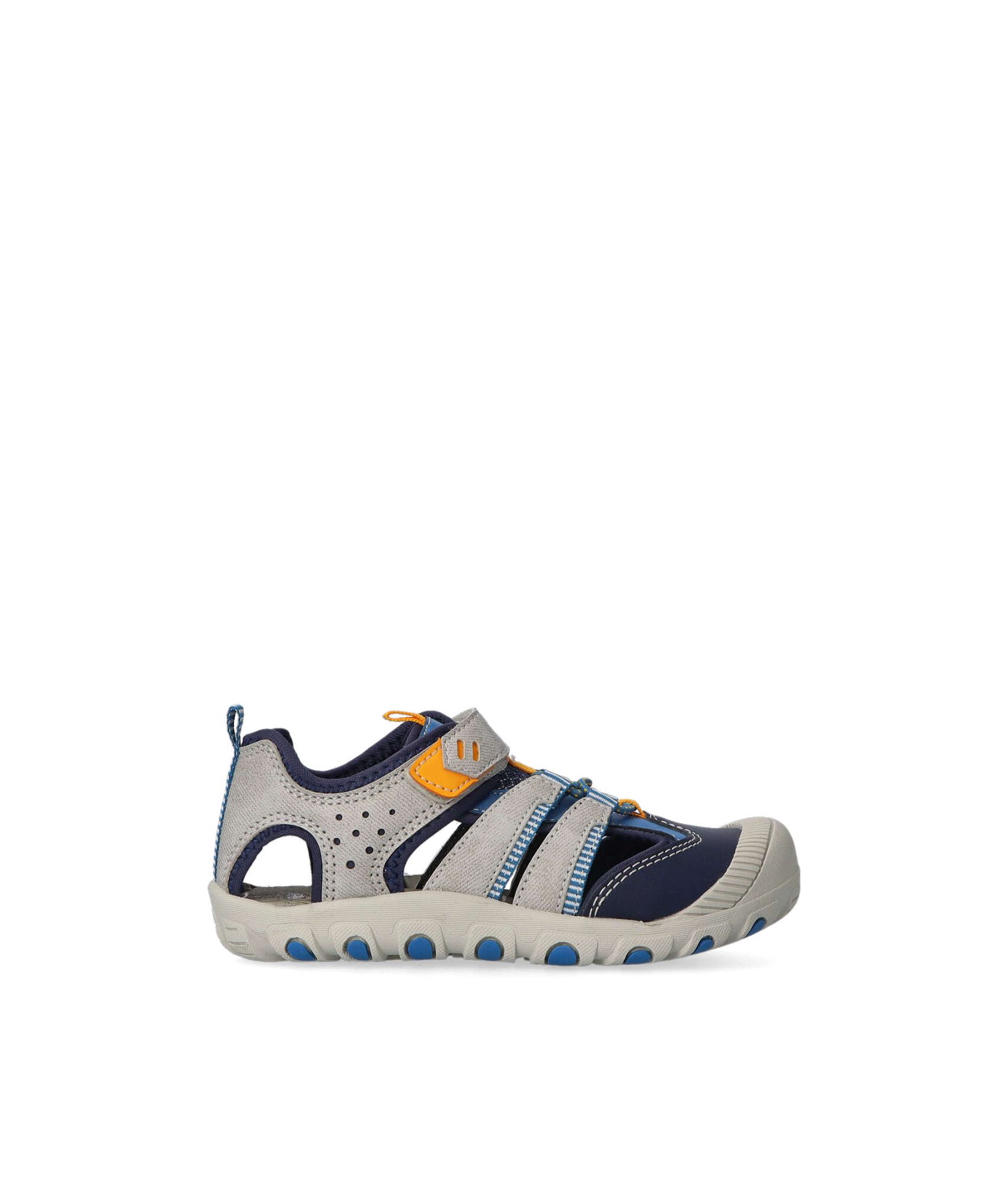 Pablosky Sandalia Niño 513925 Piel Color Marino Colección Verano 2024