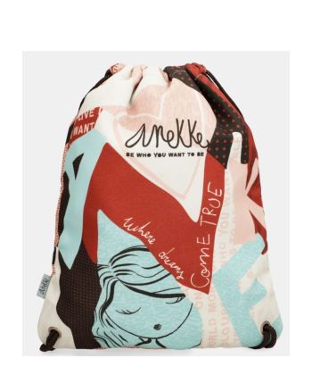 ANEKKE Bolsa mochila saco tela Fashion