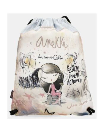 ANEKKE Bolso mochila saco Hollywood