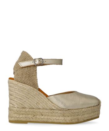 PASEART Valenciana espadrilles piel mujer