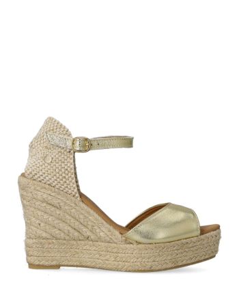 LA VALETA Sandalia espadrilles cuña mujer