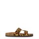 VVNN Sandalia bio plana print leopardo