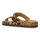 VVNN Sandalia bio plana print leopardo