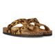 VVNN Sandalia bio plana print leopardo