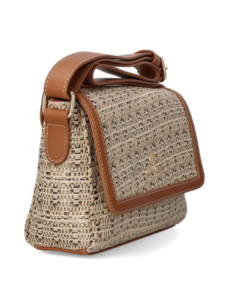 CACHAREL Bolso bandolera solapa mujer