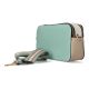 VVNN Bolso bandolera verde-beige-blanco