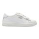 PUMA Zapatillas colegiales blancas Smash 3.0