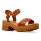 VVNN Sandalias confort trenzado mujer