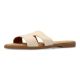 VVNN Sandalias plana mujer beige